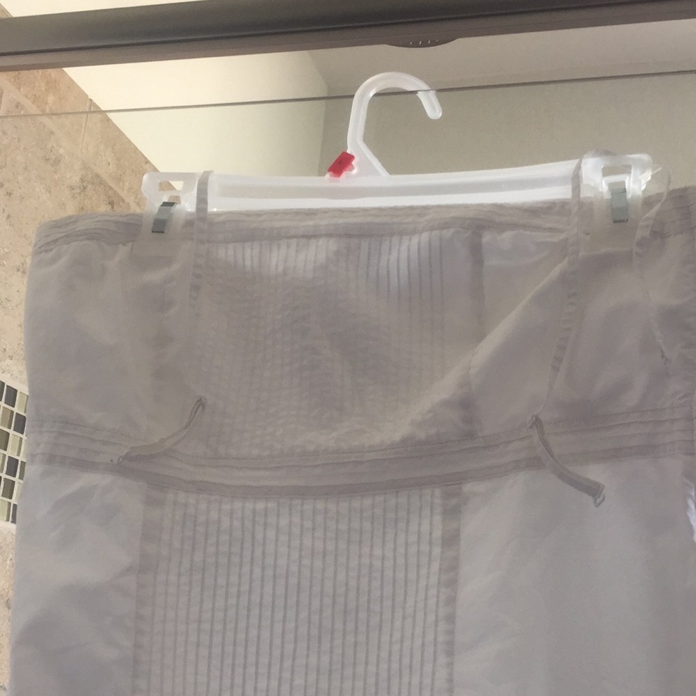 White cotton Gap dress